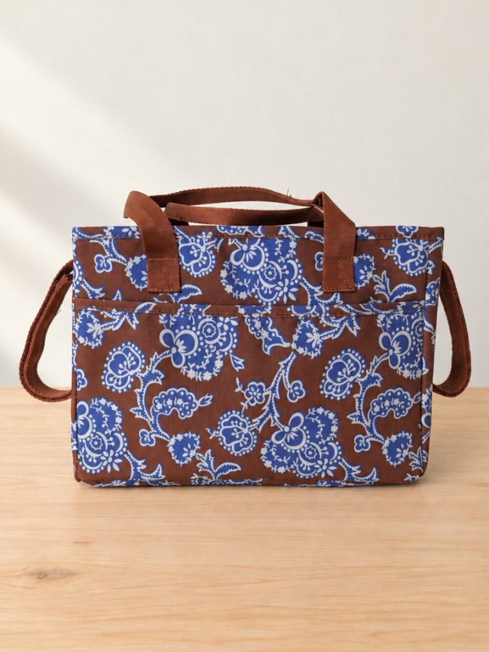 Vera Bradley Lighten Up Everything Organizer Floral Cotswolds Stroller Tote Bag